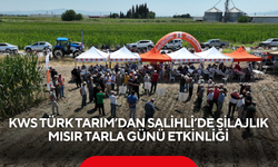 KWS Türk Tarım’dan Salihli’de silajlık mısır tarla günü etkinliği