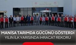 Manisa tarımda rekor kırdı! Yılın ilk yarısında 473 milyon dolarlık ihracat...