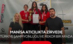 Manisalı sporculardan tarihi başarı! Türkiye şampiyonu oldular, rekor kırdılar...