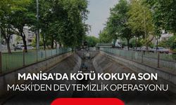 MASKİ harekete geçti! Manisa'da dere ve kanallar baştan sona temizleniyor...
