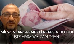 Milyonlarca emekli nefesini tuttu! İşte masadaki zam oranı