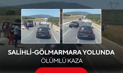 Salihli-Gölmarmara yolunda kaza: 1 ölü