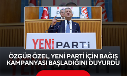 Özgür Özel, Yeni Parti için bağış kampanyası başladığını duyurdu