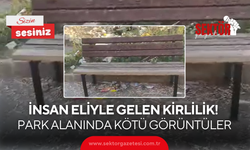 Dinlenme Alanı Çöp İçinde Kaldı... Vatandaşlardan Duyarlılık Çağrısı