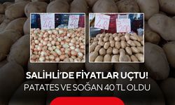 Salihli’de zam şoku! Patates ve soğan 40 TL’ye dayandı
