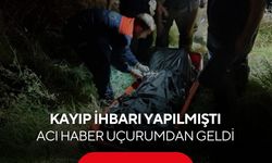 Saatlerdir aranıyordu! 50 yaşındaki şahıs uçurumda hayatını kaybetmiş halde bulundu...