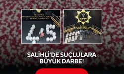 Salihli'de suçlulara büyük darbe!