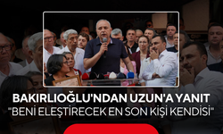 Bakırlıoğlu'ndan Engin Uzun'a Yanıt... 'Beni Eleştirecek En Son Kişi Kendisi'