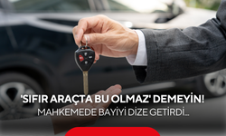 'Sıfır araçta bu olmaz' demeyin! Aldığı gün ekspertize götürdü, mahkemede bayiyi dize getirdi...