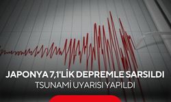 Son Dakika! Japonya 7,1 büyüklüğündeki depremle sarsıldı! Tsunami uyarısı yapıldı...