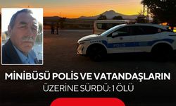 Kazanın ardından dehşet! Minibüsü polis ve vatandaşların üzerine sürdü: 1 ölü