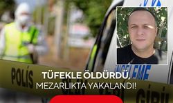 Tüfekle öldürdü, mezarlıkta yakalandı! 10 yıl önce de eniştesini öldürmüş