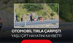 Feci kaza: Tırla çarpışan otomobilde yaşlı çift hayatını kaybetti
