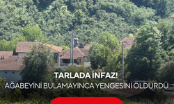 Tarlada infaz! Ağabeyini bulamayınca yengesini öldürdü