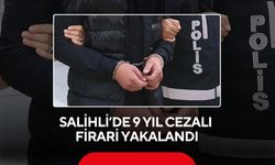 Salihli’de firari hükümlü kovalamaca sonucu yakalandı