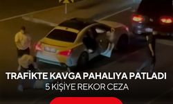 Trafikte dehşet! Takip edip araçtan indiler, ceza yağdı...