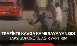 Trafikte yumruklar konuştu! Taksi şoförünün ehliyeti daimi iptal edildi, 180 bin TL ceza kesildi...