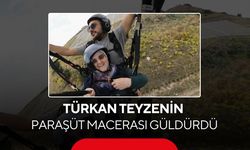 Türkan teyzenin paraşüt macerası güldürdü: "İnşallah tansiyonumu yükseltmez"