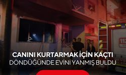 Uyuşturucu bağımlısı genç, önce ağabeyini bıçakla kovaladı, sonra evi ateşe verdi...