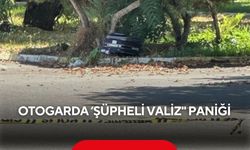 Otogarda ‘şüpheli valiz" paniği