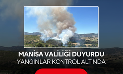 Manisa Valiliği Duyurdu... Akhisar ve Kula'daki Yangınlar Kontrol Altında