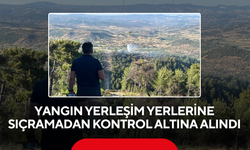 Yangın Yerleşim Yerlerine Sıçramadan Kontrol Altına Alındı