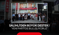 Özel'in Yeni Partisine Salihli'den Büyük Destek ! İlçe Başkanı ve yönetimi, kadın ve gençlik kolları başkanları ve yönetimleri CHP'den istifa etti