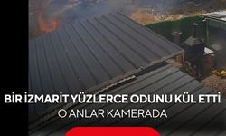 Yere attığı sigara az kalsın felakete neden oluyordu! O anlar kamerada...