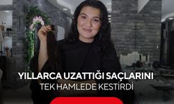 Yıllarca uzattığı saçlarını tek hamlede kestirdi! Nedeni yürekleri ısıttı...
