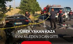 Acı yolculuk! Almanya'dan gelen ailenin otomobili takla attı: 3 ölü