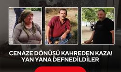 Cenaze dönüşü kahreden kaza! Anne ve 2 oğlu yan yana defnedildi