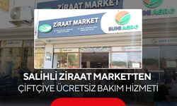 Salihli Ziraat Market'ten çiftçiye ücretsiz bakım hizmeti