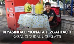 14 yaşında kendi işini kurdu! Limonata satarak asgari ücretin 3 katını kazandı
