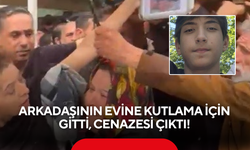 14 yaşındaki çocuk alnından tek kurşunla vurulmuş... Arkadaşının evine kutlama için gitti, cenazesi çıktı!