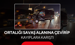 3 araç birbirine girdi! Kazaya neden olan sürücü aracını bırakıp kaçtı...