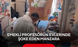 5 yıldır biriktiriyormuş! Emekli profesörün evlerinden çıkanlar şoke etti