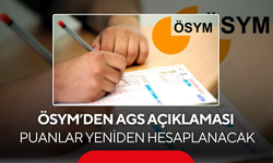 ÖSYM duyurdu ! AGS sonuçları yanlış açıklandı