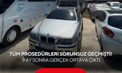 Aracına doyamadan polise teslim etti! 9 ay sonra gerçek ortaya çıktı