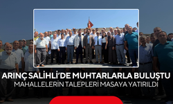 Mücahit Arınç Salihli’de Muhtarlarla Buluştu... Mahallelerin Talepleri Masaya Yatırıldı