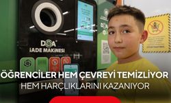 Atıklar harçlığa dönüşüyor! Öğrencilerden örnek çevre hareketi...