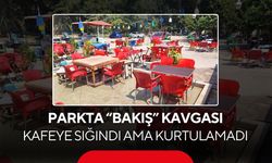 “Bakış” tartışması kanlı bitti! Kafeye kaçtı, peşinden gelen şüpheli bıçakladı...