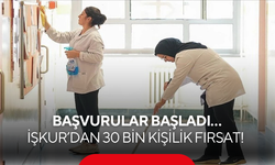 Başvurular başladı… İŞKUR’dan 30 bin kişilik fırsat! Okullarda çalışacak personel alınacak