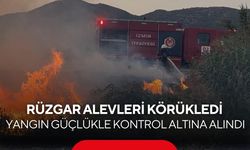 Bayındır’da korkutan yangın! Ekipler seferber oldu, trafik için önlem alındı