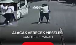 Alacak verecek meselesi kanlı bitti: 1 yaralı