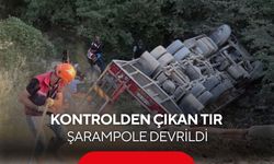 Şarampole devrilen tır sürücüsünden acı haber
