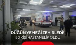 Düğün yemeği hastanelik etti: 50 kişi hastaneye kaldırıldı