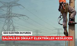 Salihliler dikkat! Elektrikler 4 gün boyunca kesilecek