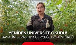 Diploması yetmedi, yeniden üniversite okudu! Hayalini serasında gerçeğe dönüştürdü