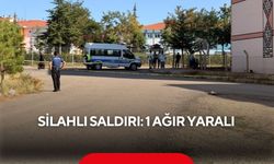 Silahlı saldırı: 1 ağır yaralı