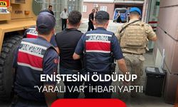 Eniştesini öldürüp “Yaralı var” ihbarı yaptı! Cinayet şüphelisi yakalandı